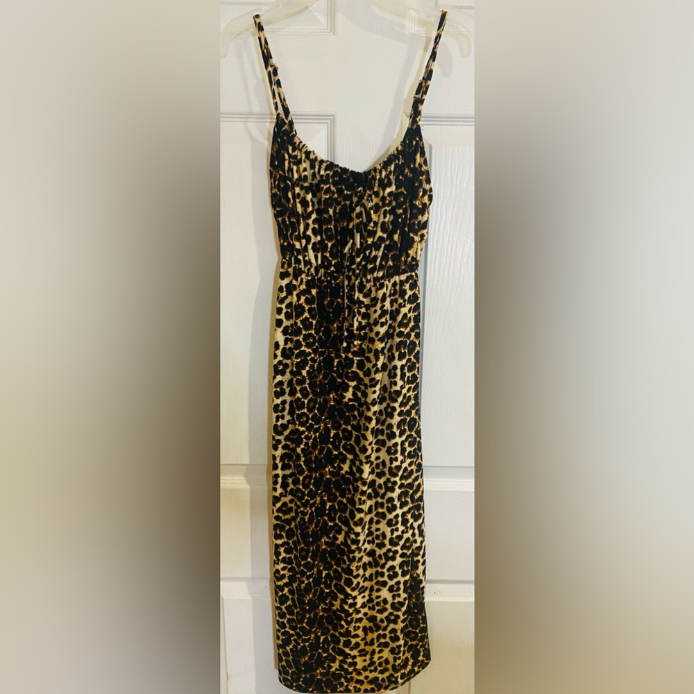 Leopard Print Dress